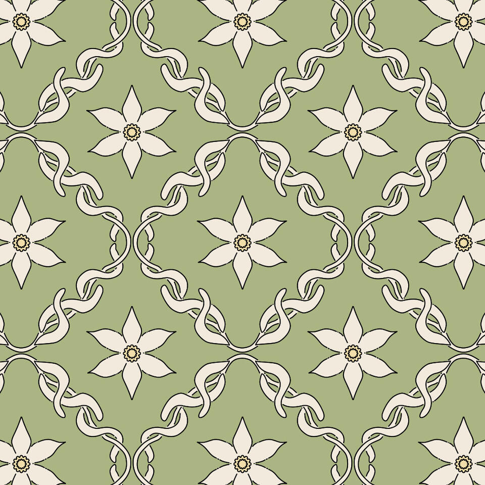 Trellis - Daffodil Daze Collection